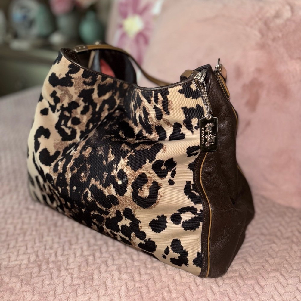 Coach Madison Phoebe Large Ocelot